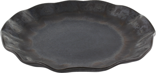 BHS tabletop AG flacher runder Teller ebony 22cm für professionelle Gastronomie