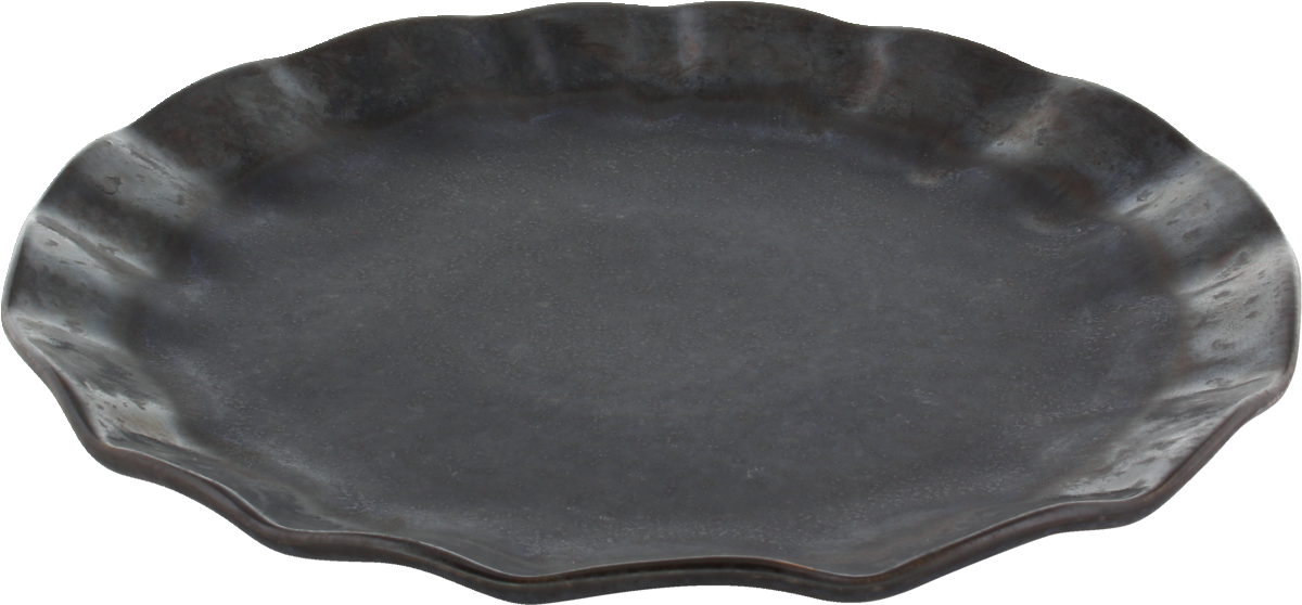 BHS tabletop AG Teller flach rund ebony 28cm für die ansprechende Präsentation von Speisen.