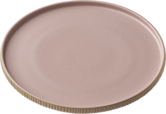 BHS tabletop AG Teller NARA 27cm in rosé für elegante Tischpräsentation