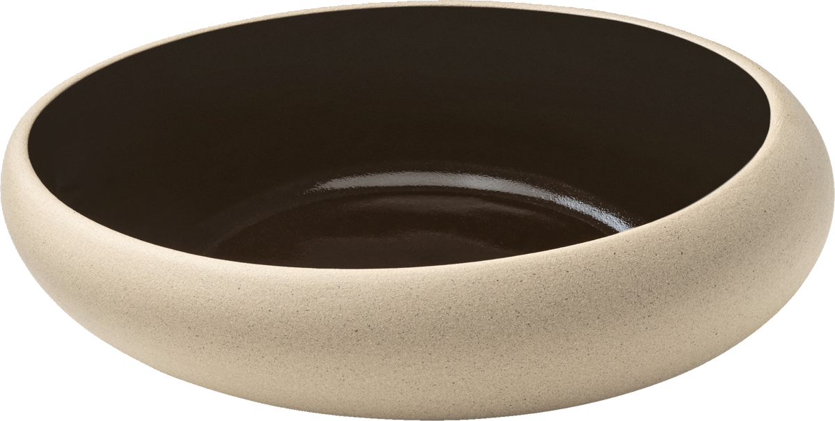 BHS tabletop AG Teller halbtief rund coup schwarz 17cm für die gastronomische Nutzung