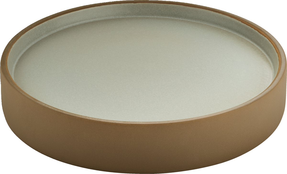BHS tabletop AG 2in1 Teller rund beige/grey 24cm für Gastronomie