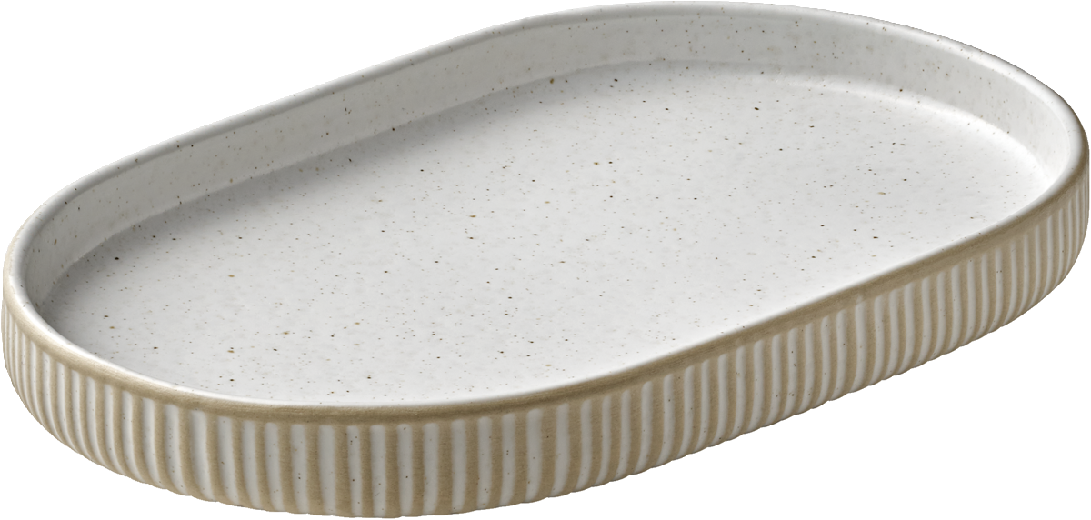 BHS tabletop AG ovale Reliefplatte 18cm für die Gastronomie