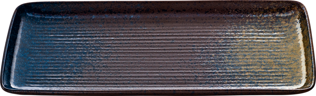 BHS tabletop AG rechteckige Platte Relief 22x10cm für ansprechende Speisenpräsentation