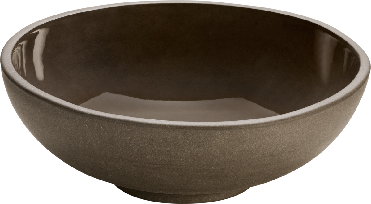 BHS tabletop AG Schüssel rund taupe 17cm zur Präsentation von Speisen.