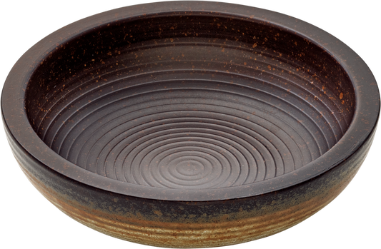 BHS tabletop AG Schüssel rund Relief 21cm aus Steinzeug für die Gastronomie