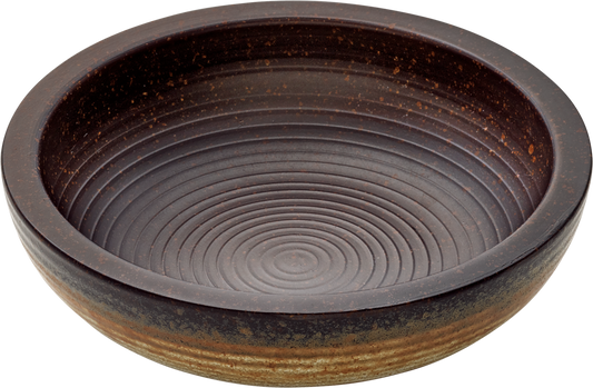 BHS tabletop AG Schüssel rund Relief 24cm aus Steinzeug für die Gastronomie