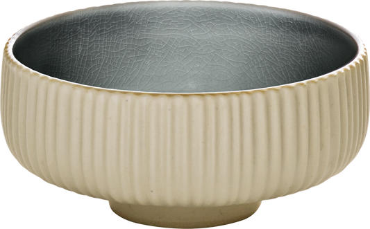 BHS tabletop AG Schale rund Relief grau 12cm für Gastronomie