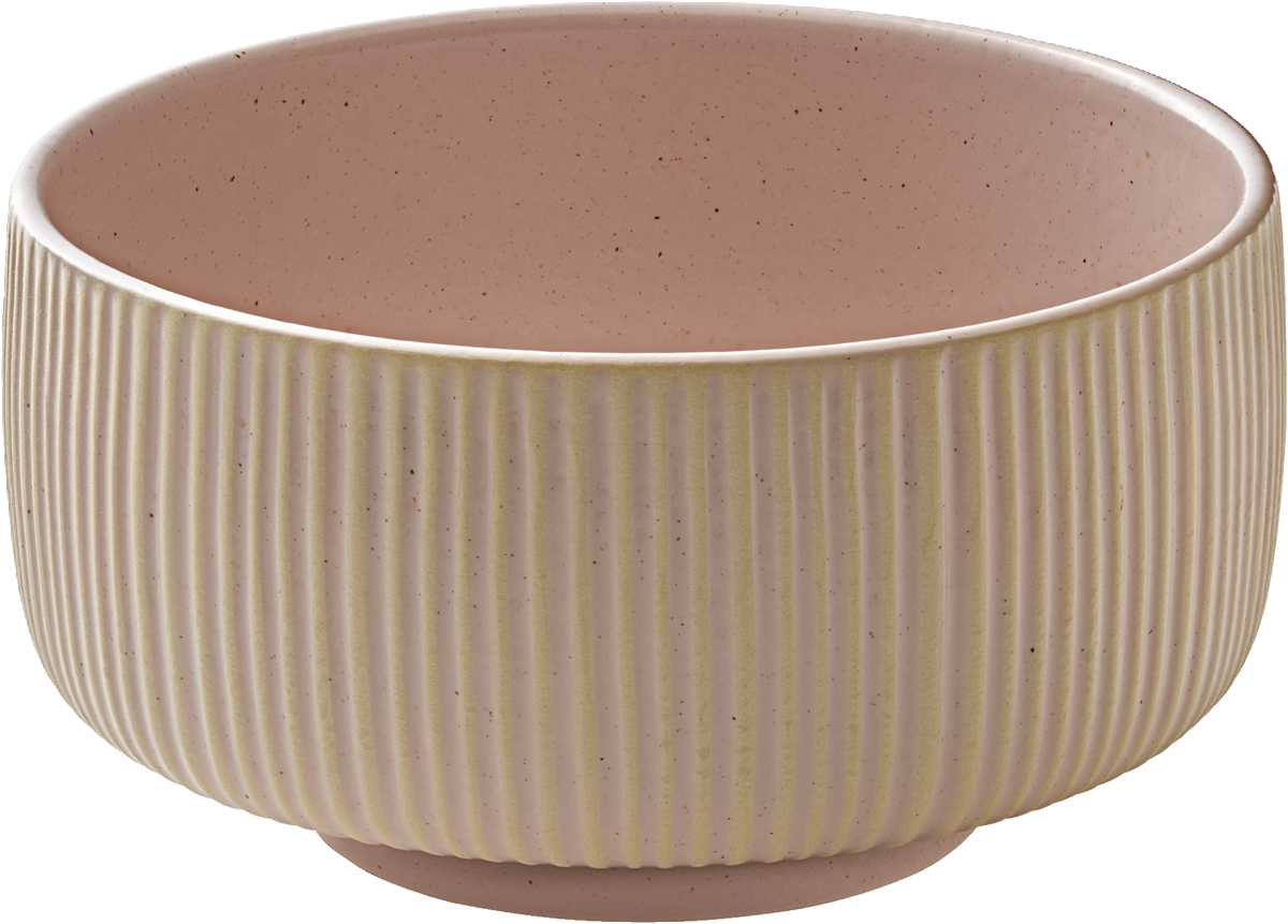 BHS tabletop AG Schüssel rund Relief rosé 15cm für die Gastronomie