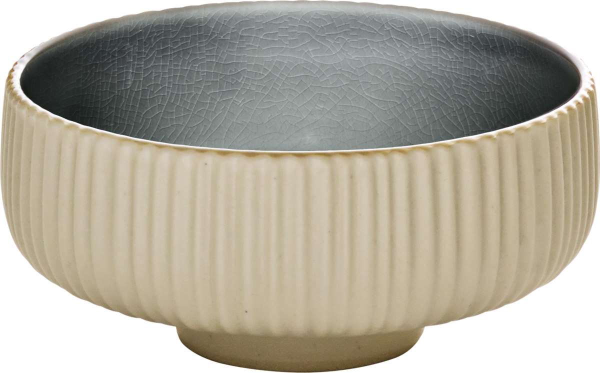 BHS tabletop AG Schüssel rund Relief grau 16cm für die Gastronomie