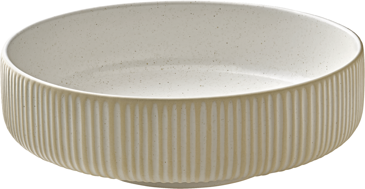 BHS tabletop AG Schüssel rund Relief 21cm aus Steinzeug für Gastronomie