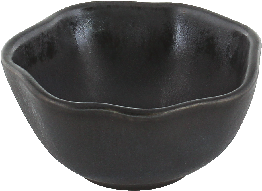 BHS tabletop AG Schälchen rund ebony 8cm für die Präsentation von Speisen