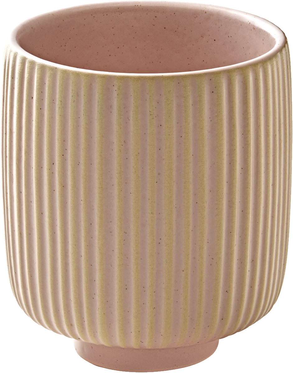 BHS tabletop AG Becher Relief rosé 0.30l – ideal für Gastronomie und professionelle Nutzung