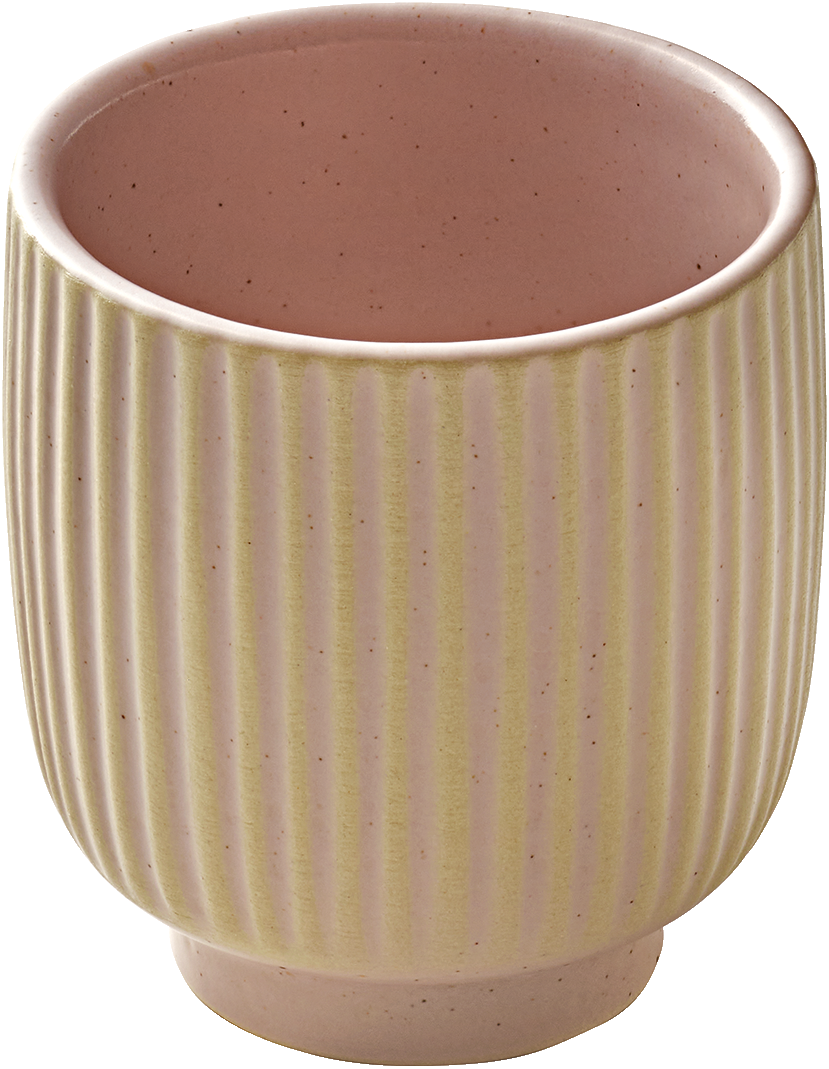 BHS tabletop AG Obertasse Relief rosé 0.10l für Gastronomie