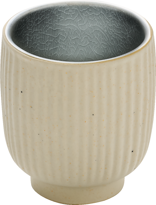 BHS Obertasse NARA Relief grau 0.10l für Gastronomie