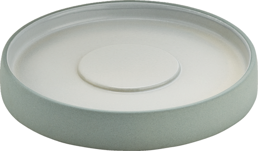 BHS tabletop AG Teller/Untertasse rund grey/white 16cm für professionelle Gastronomie