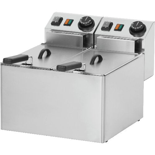 RM Gastro Friteuse 2x4 Liter für Gastronomie
