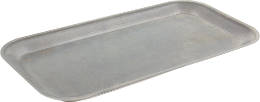 BHS tabletop AG rechteckige Edelstahlplatte 26x14cm für Gastronomie