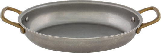 BHS tabletop AG Pfännchen oval silber 19x14cm, ideal für Buffet und Speisenpräsentation
