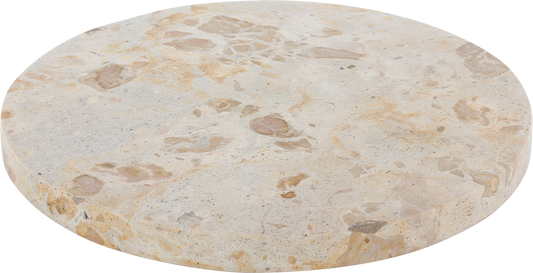 BHS tabletop AG Teller flach rund beige 22cm für ansprechende Speisenpräsentation