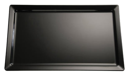APS GN 1/2 Tablett -FRIENDLY- in Schwarz, geeignet für Gastronomie und Catering