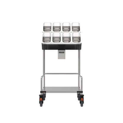 Rieber Tablett- & Besteckwagen für Gastronomie mit Serviettenspender