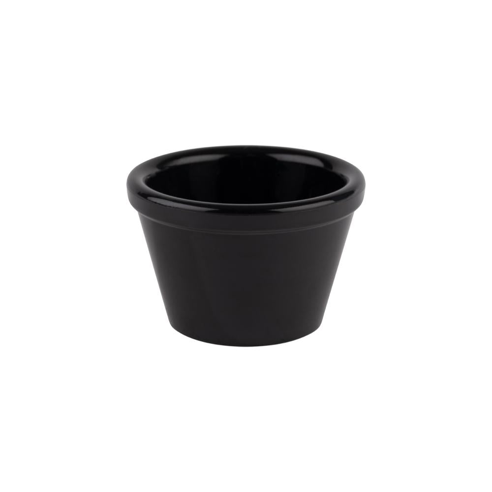 APS Dipschälchen -FRIENDLY- für Dips und Saucen, 50 ml, schwarz
