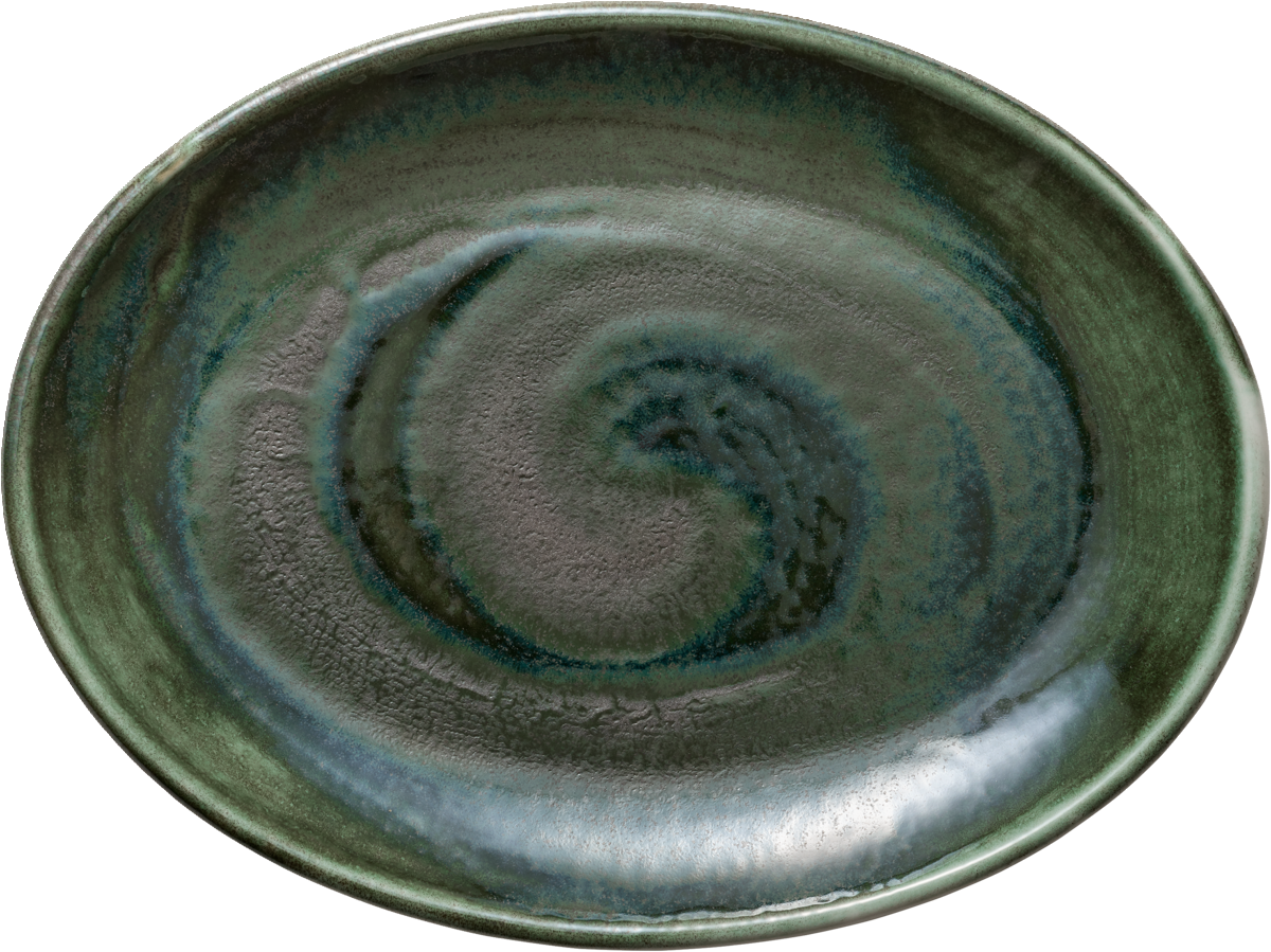 BHS tabletop AG Platte oval coup 25x19cm für die stilvolle Präsentation von Speisen