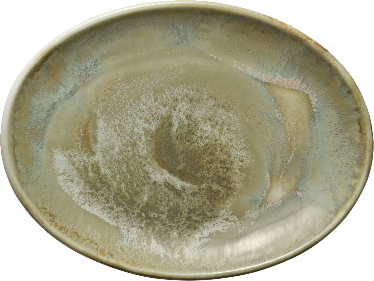 BHS tabletop AG ovale Platte coup 25x19cm für die elegante Präsentation von Speisen