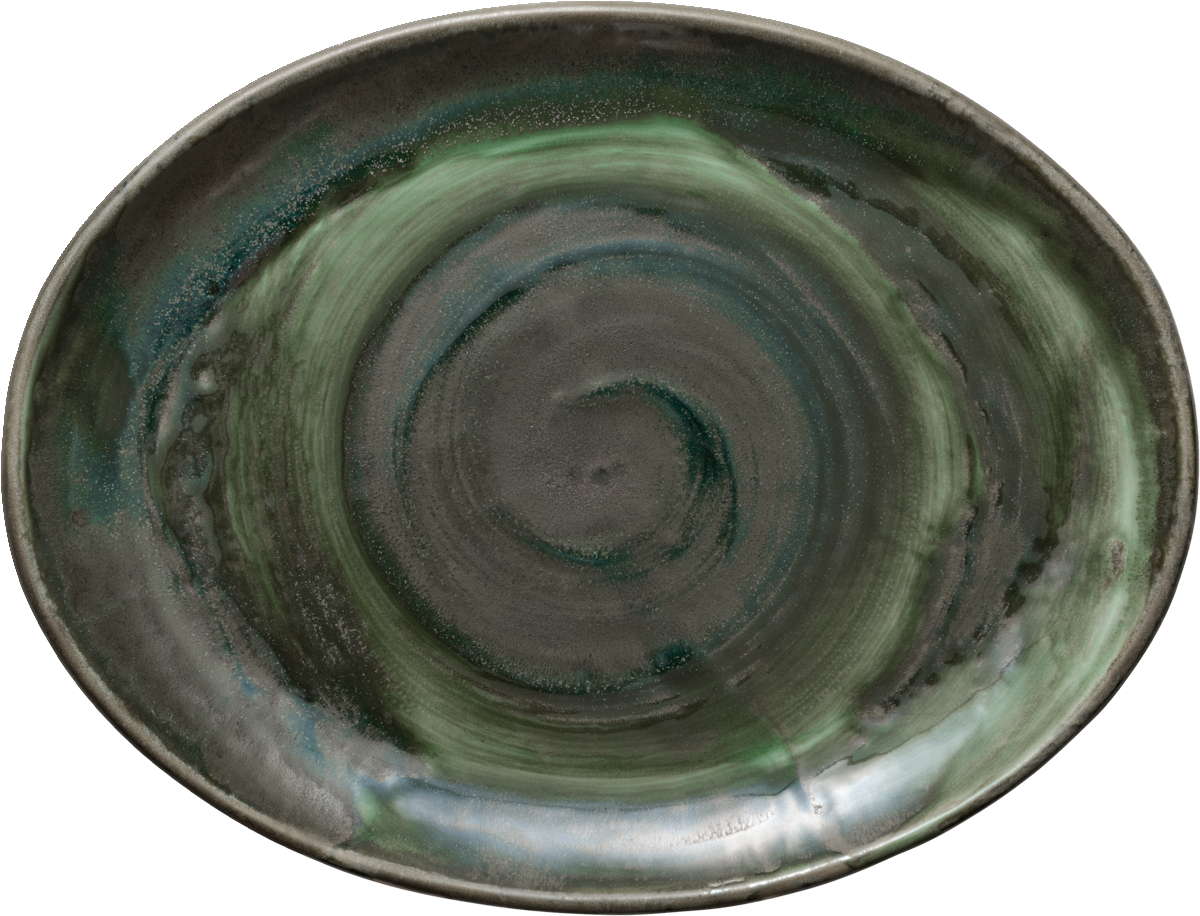 BHS tabletop AG Platte oval coup 31x24cm für die Präsentation von Speisen in der Gastronomie