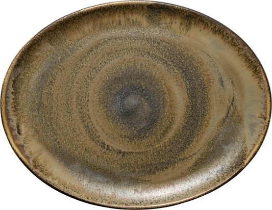 BHS tabletop AG ovale Platte coup 36x28cm für ansprechende Speisenpräsentation