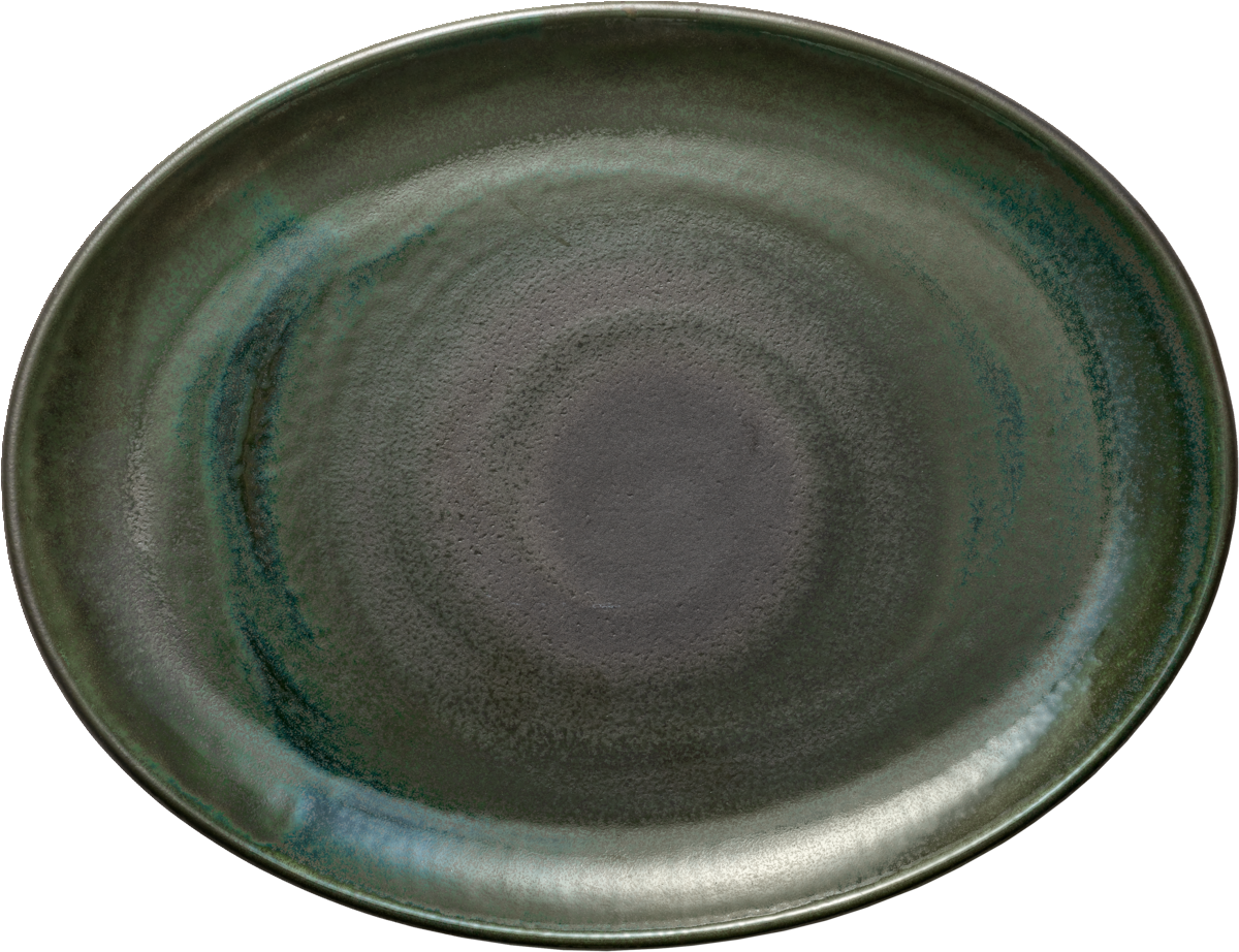 BHS tabletop AG Platte oval coup 36x28cm für die Präsentation von Speisen in der Gastronomie