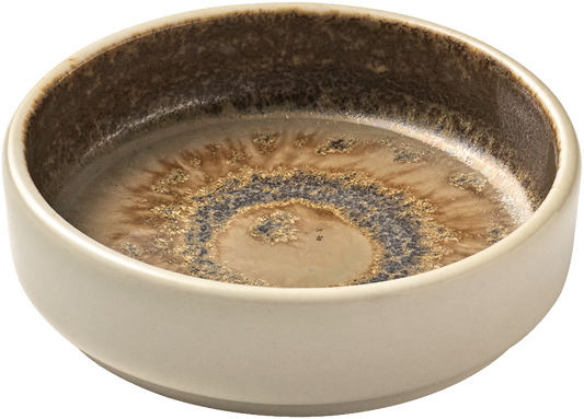 BHS tabletop AG Schälchen rund 8cm aus Vitreous China für die Präsentation von Beilagen.
