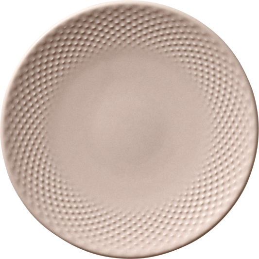 PINE Teller flach rund coup Relief 17 cm Blush von BHS tabletop AG