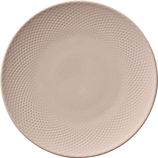 BHS tabletop AG Teller flach rund coup Relief blush 24cm für die Gastronomie