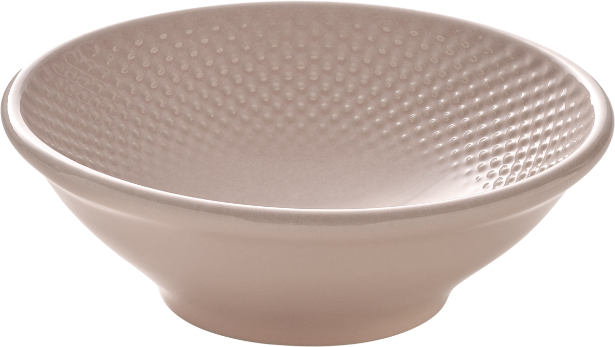 BHS tabletop AG Schüssel rund Relief blush 16cm für Gastronomie und ansprechende Tischpräsentation