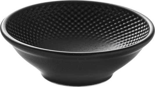 BHS tabletop AG Schüssel rund Relief coal 16cm für moderne Tischgestaltung