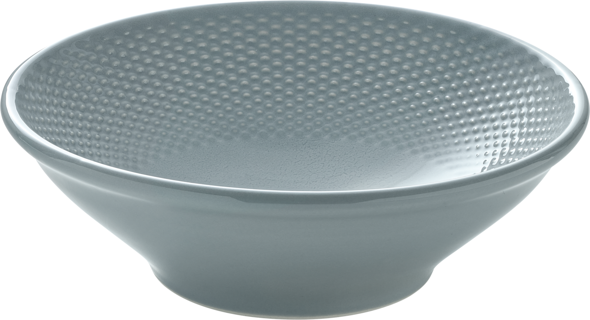 BHS tabletop AG Schüssel rund Relief sky 20cm für die Präsentation von Speisen in der Gastronomie