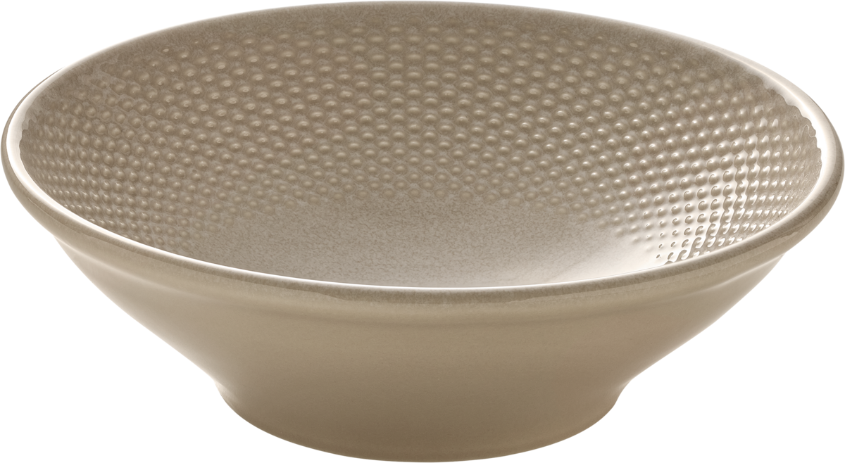 BHS tabletop AG Schüssel rund Relief almond 20cm für die Gastronomie