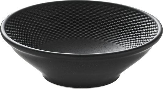 BHS tabletop AG Schüssel rund Relief coal 20cm für Gastronomie und private Feiern