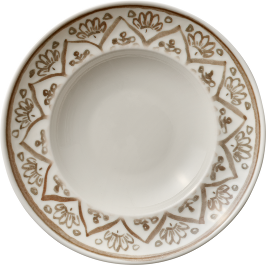 BHS tabletop AG tief runder Teller aus Vitreous China für gastronomische Nutzung.