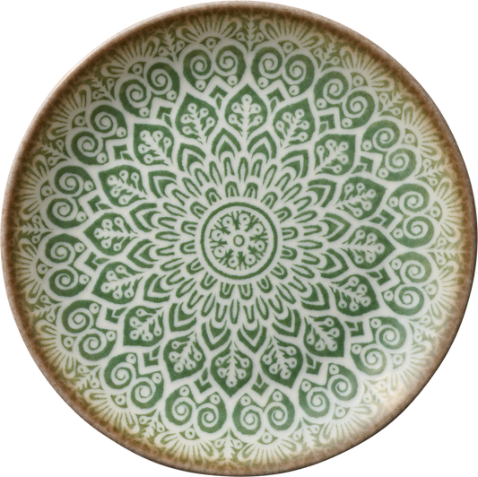 Heart & Soul SOULMATE Teller flach rund coup jade 21 cm