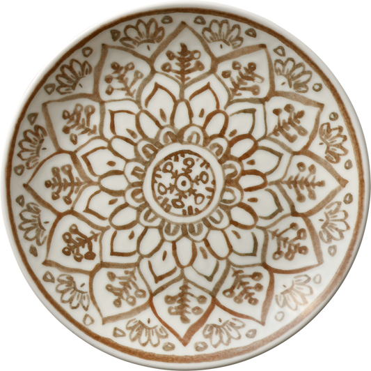 BHS tabletop AG Teller flach rund coup sienna 21cm für die Präsentation von Speisen