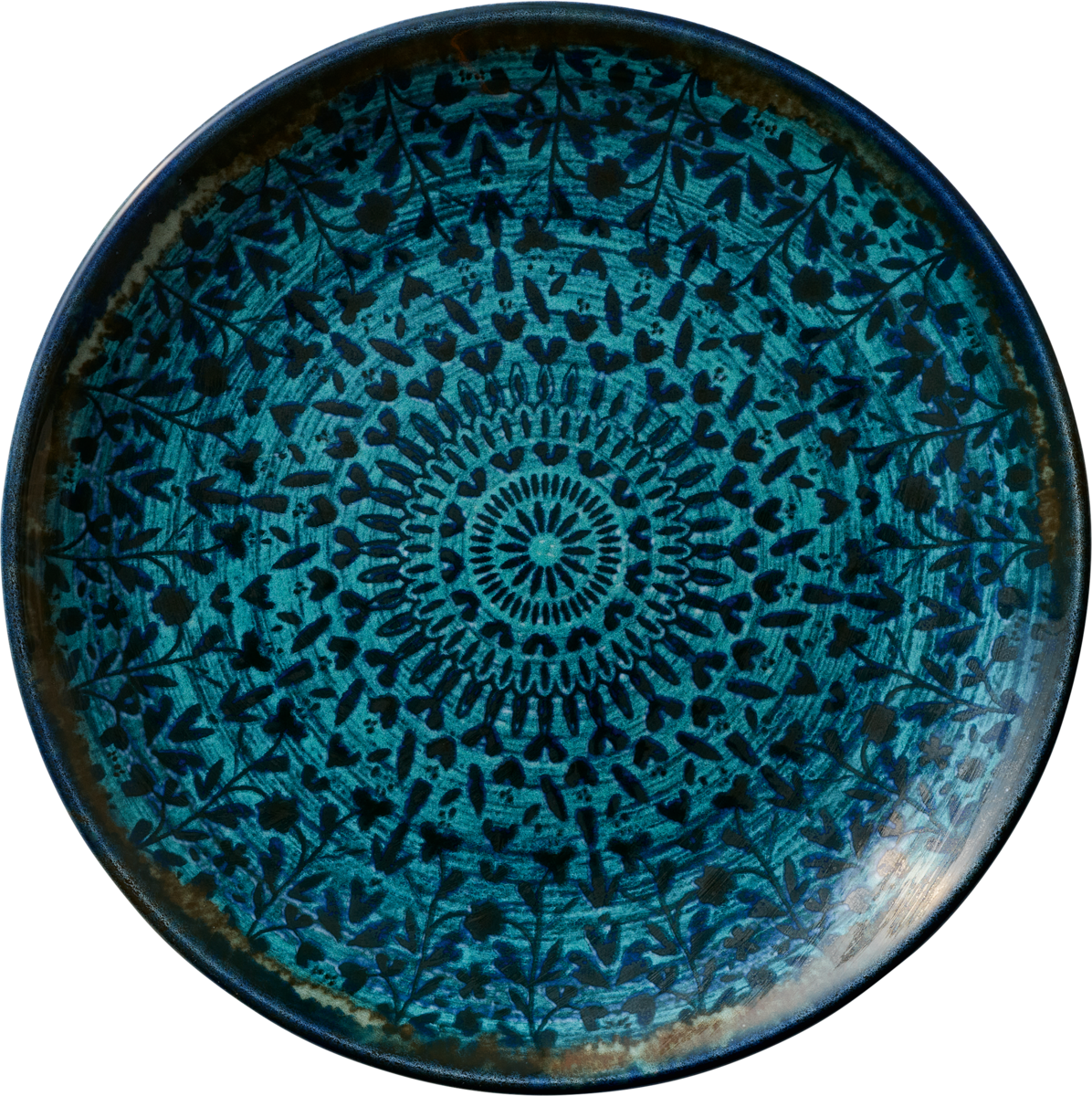 BHS tabletop AG Teller flach rund coup indigo 25cm für Gastronomie