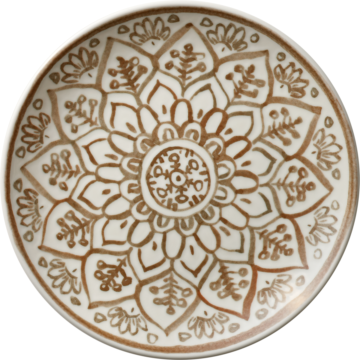 BHS tabletop AG Teller flach rund coup sienna 25cm für die Präsentation von Speisen