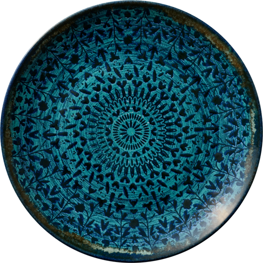 BHS tabletop AG Teller flach rund coup indigo 27cm für die ansprechende Präsentation von Speisen