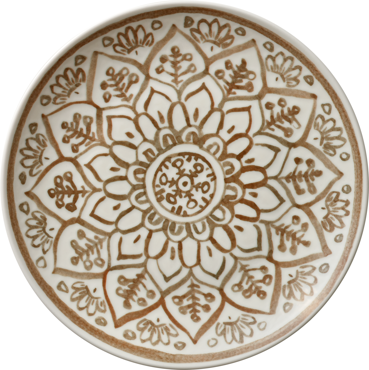 BHS tabletop AG Teller flach rund coup sienna 27cm für ansprechende Speisenpräsentation