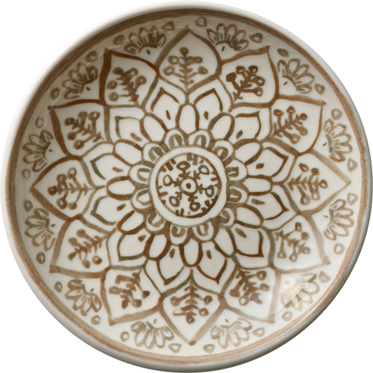 BHS tabletop AG Teller tief rund coup sienna 21cm für stilvolle Speisenpräsentation