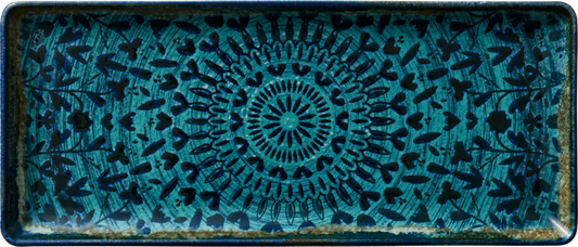 BHS tabletop AG rechteckige Platte indigo 35x15cm für die Gastronomie