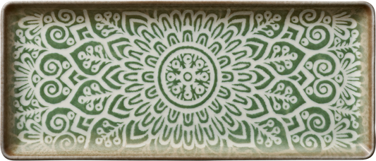 BHS tabletop AG rechteckige Platte jade 35x15cm für die Speisenpräsentation