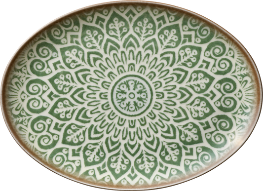 SOULMATE Platte oval coup Jade 32x24 cm von BHS tabletop AG